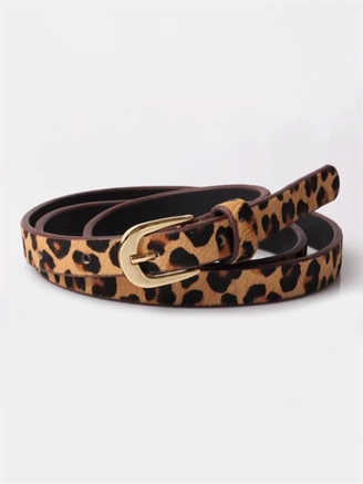 Plissé Copenhagen Zonia Belt One Size Leopard